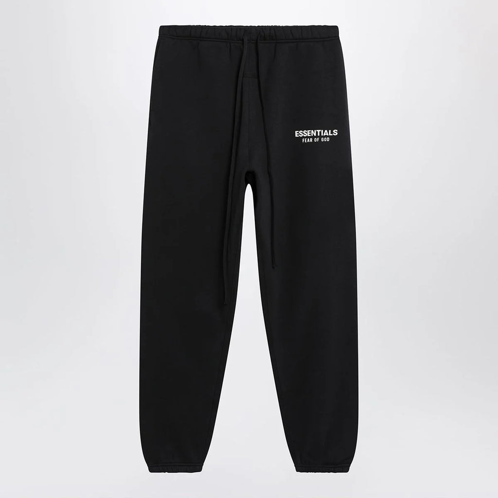 Fear of God Essentials Fleece Hoodie & Pants Set (Jet Black)