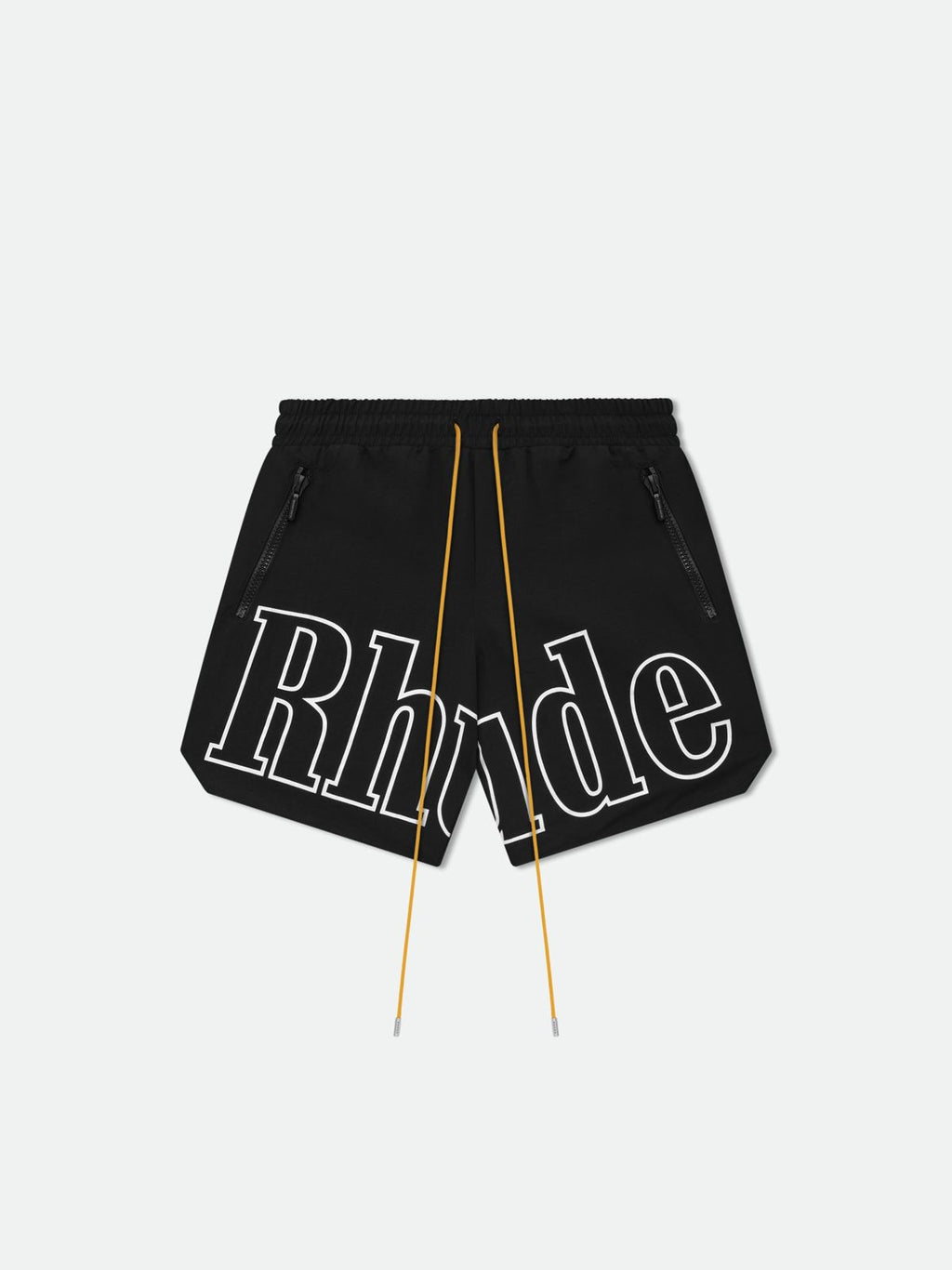 RHUDE BLACK N WHITE SHORTS