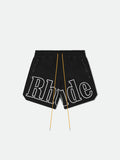 Black N White Shorts