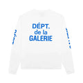 French Collector Long-Sleeve Tee (White)