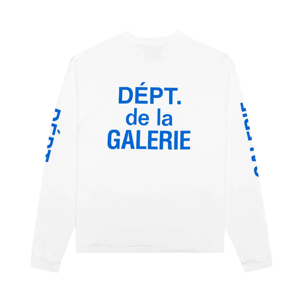 Gallery Dept. French Collector Long-Sleeve Tee 'White'
