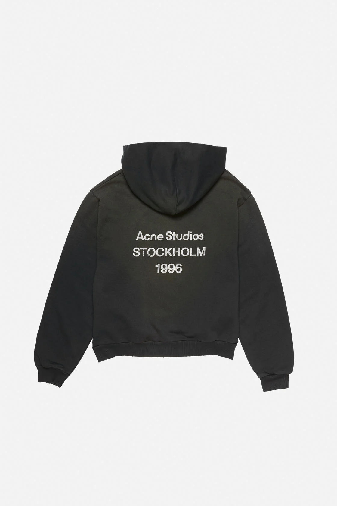 Acne Studios 1996 Back Logo Hoodie (Faded Black)