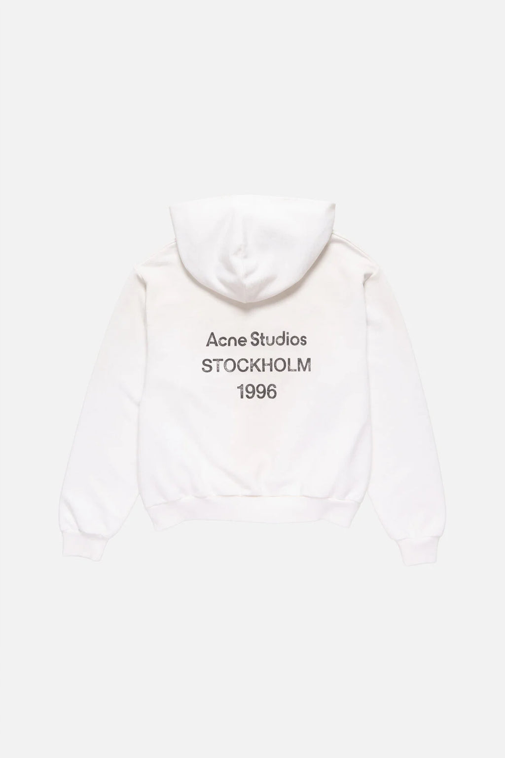 Acne Studios 1996 Back Logo Hoodie (Dusty White)