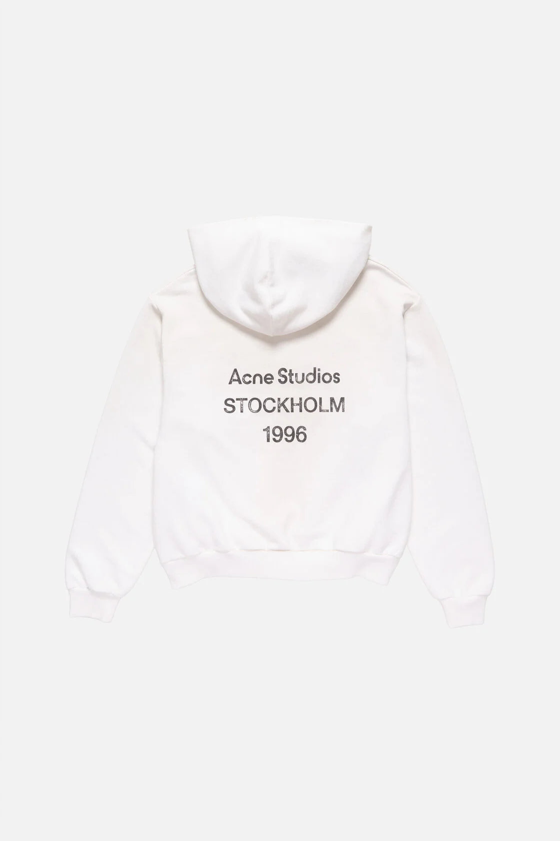 Acne Studios 1996 Back Logo Hoodie (Dusty White)
