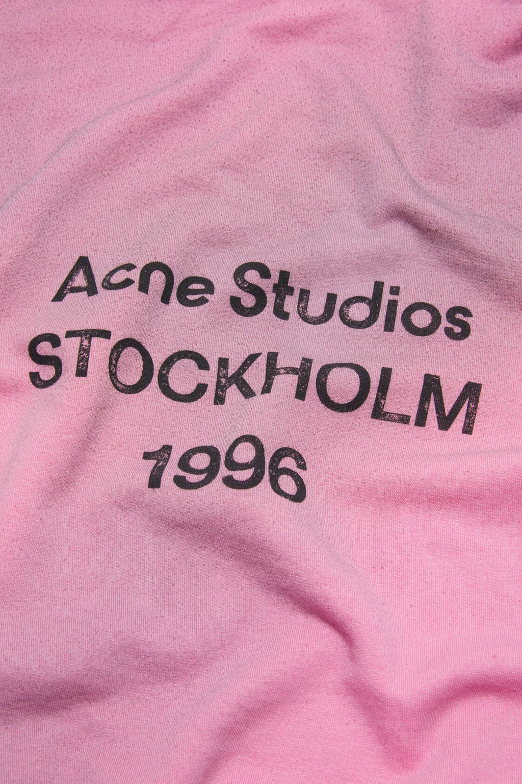 Acne Studios 1996 Back Logo Hoodie (Cotton Candy Pink)