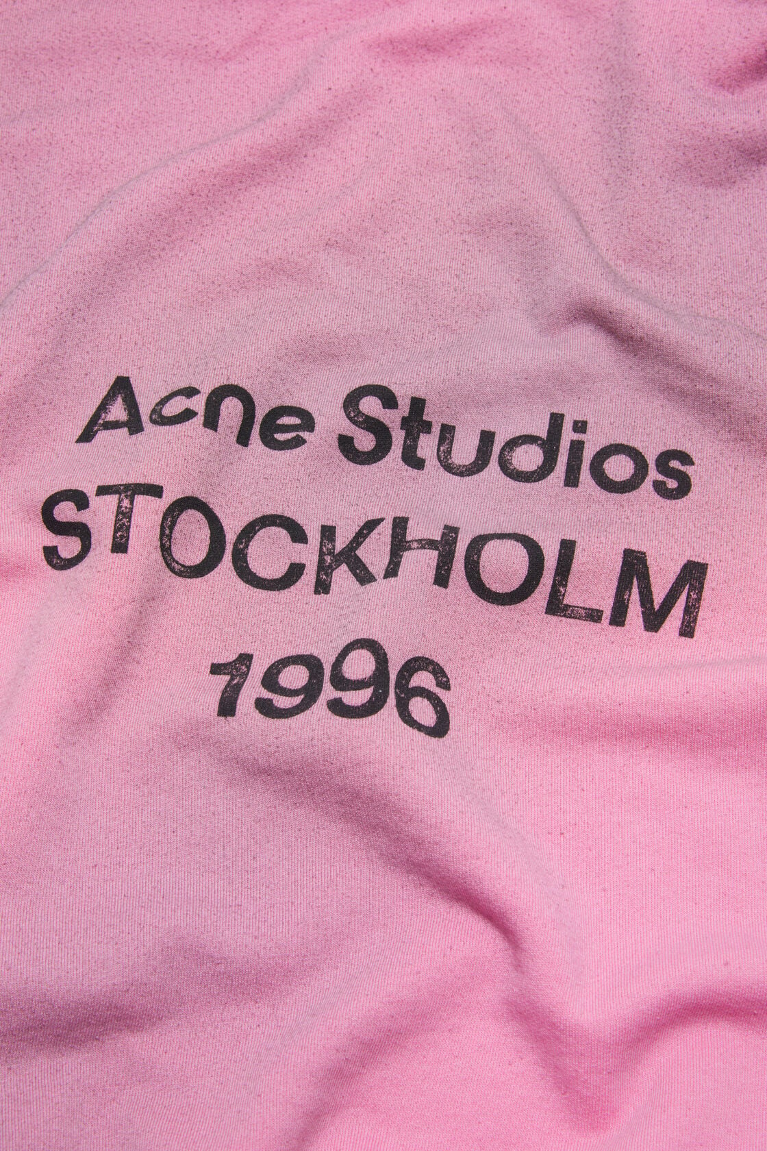 Acne Studios 1996 Back Logo Hoodie (Cotton Candy Pink)