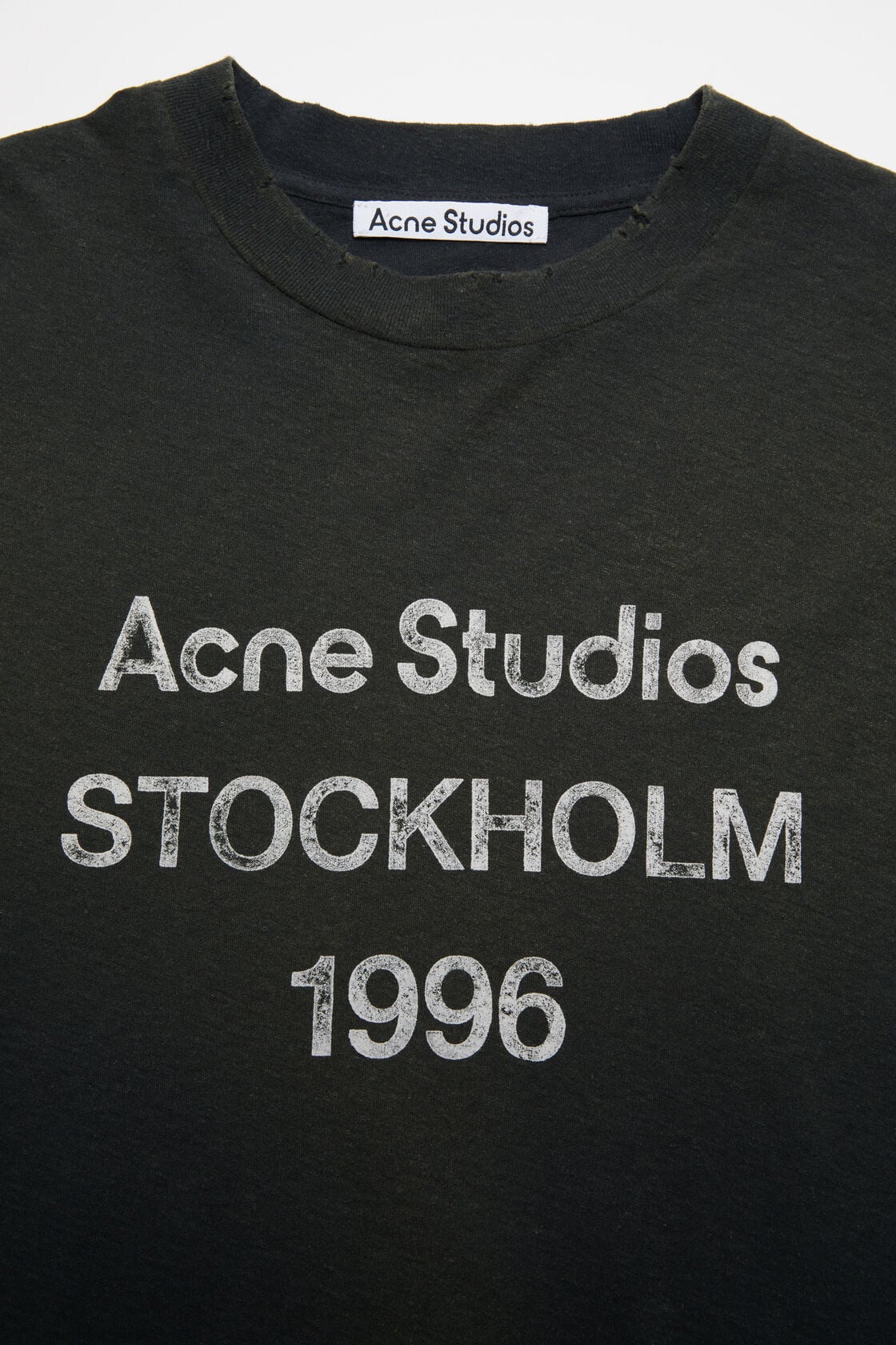 Acne Studios Logo Long Sleeve (Faded Black)