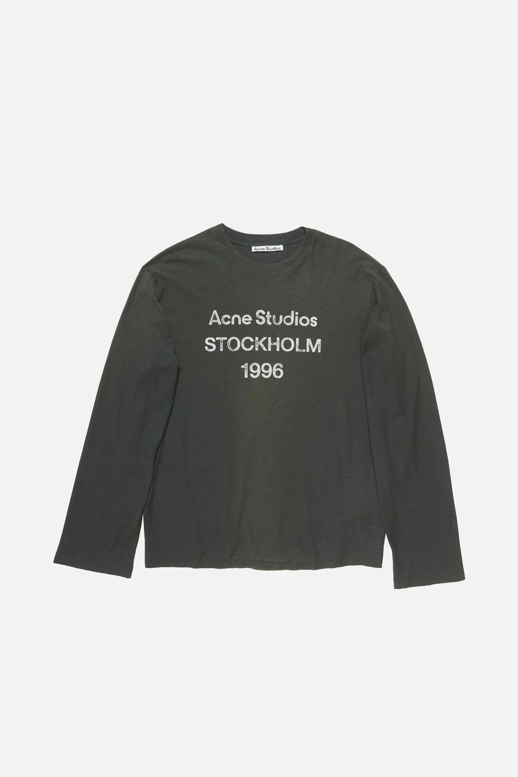 Acne Studios Logo Long Sleeve (Faded Black)