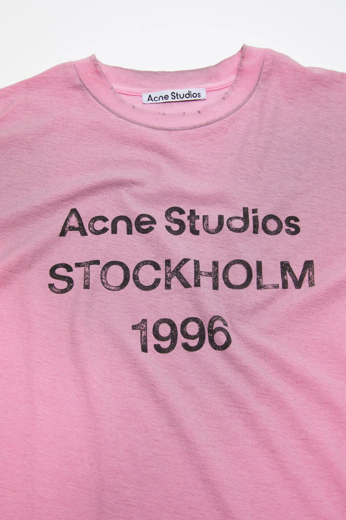 Acne Studios Logo Long Sleeve (Cotton Candy Pink)
