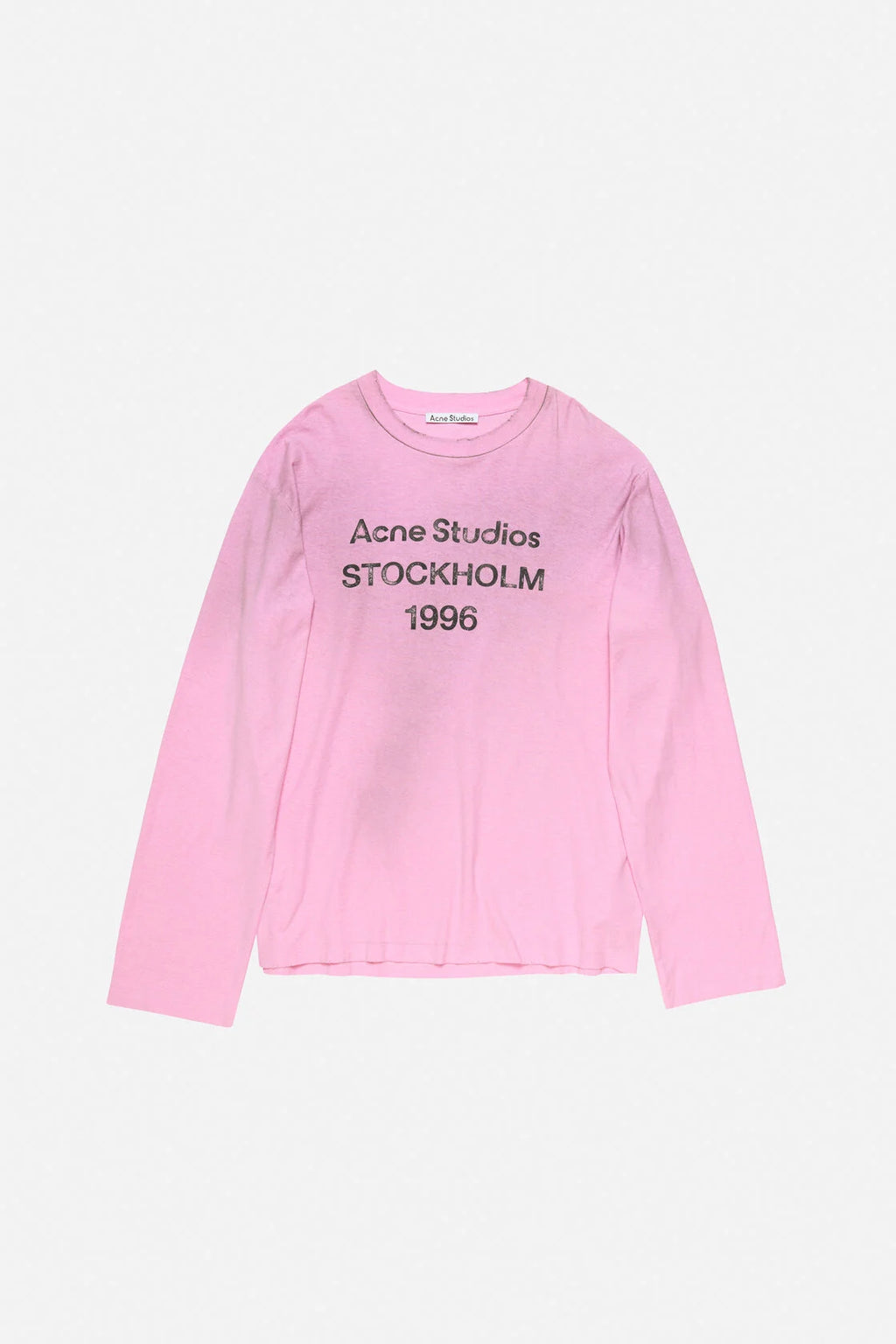 Acne Studios Logo Long Sleeve (Cotton Candy Pink)