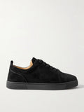 Christian Louboutin Black Suede Louis