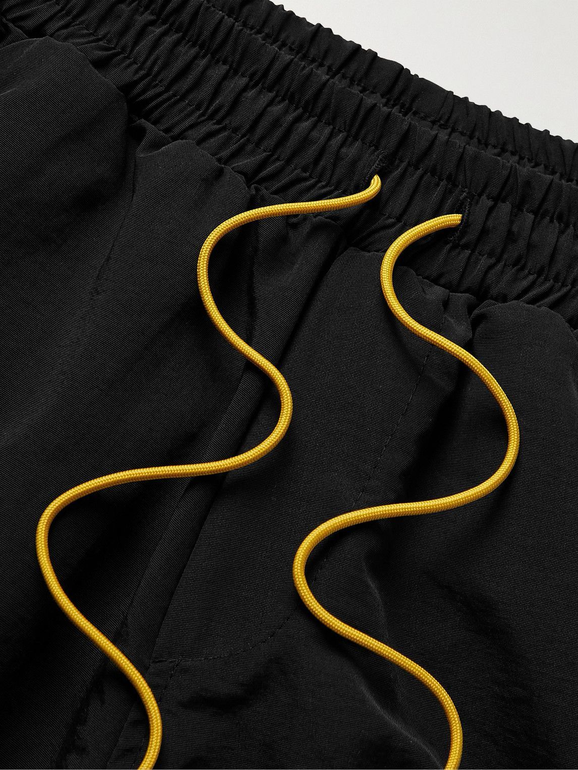 RHUDE BLACK N WHITE SHORTS