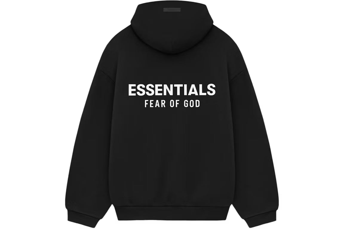 Fear of God Essentials Fleece Hoodie (Jet Black)
