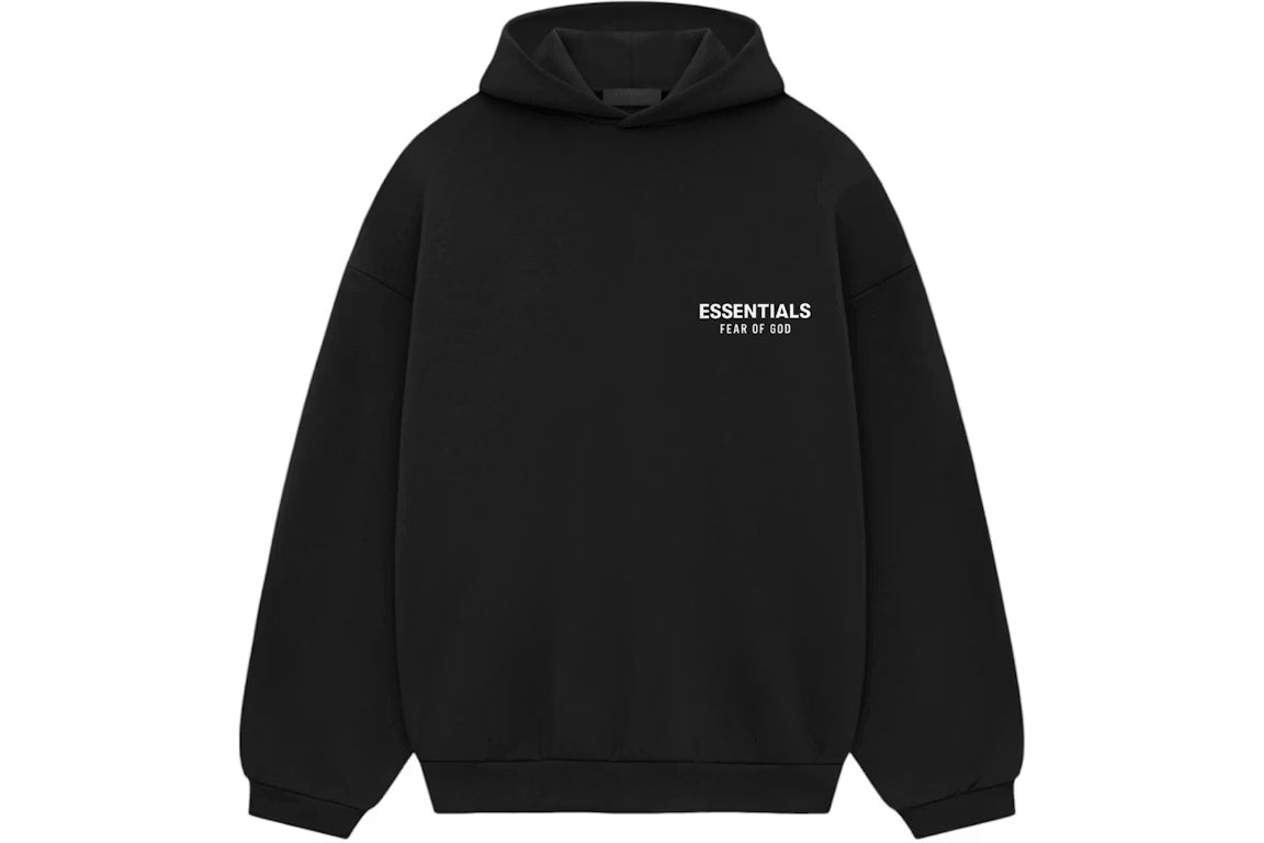 Fear of God Essentials Fleece Hoodie (Jet Black)