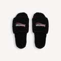 Balenciaga Furry Slide (Black)