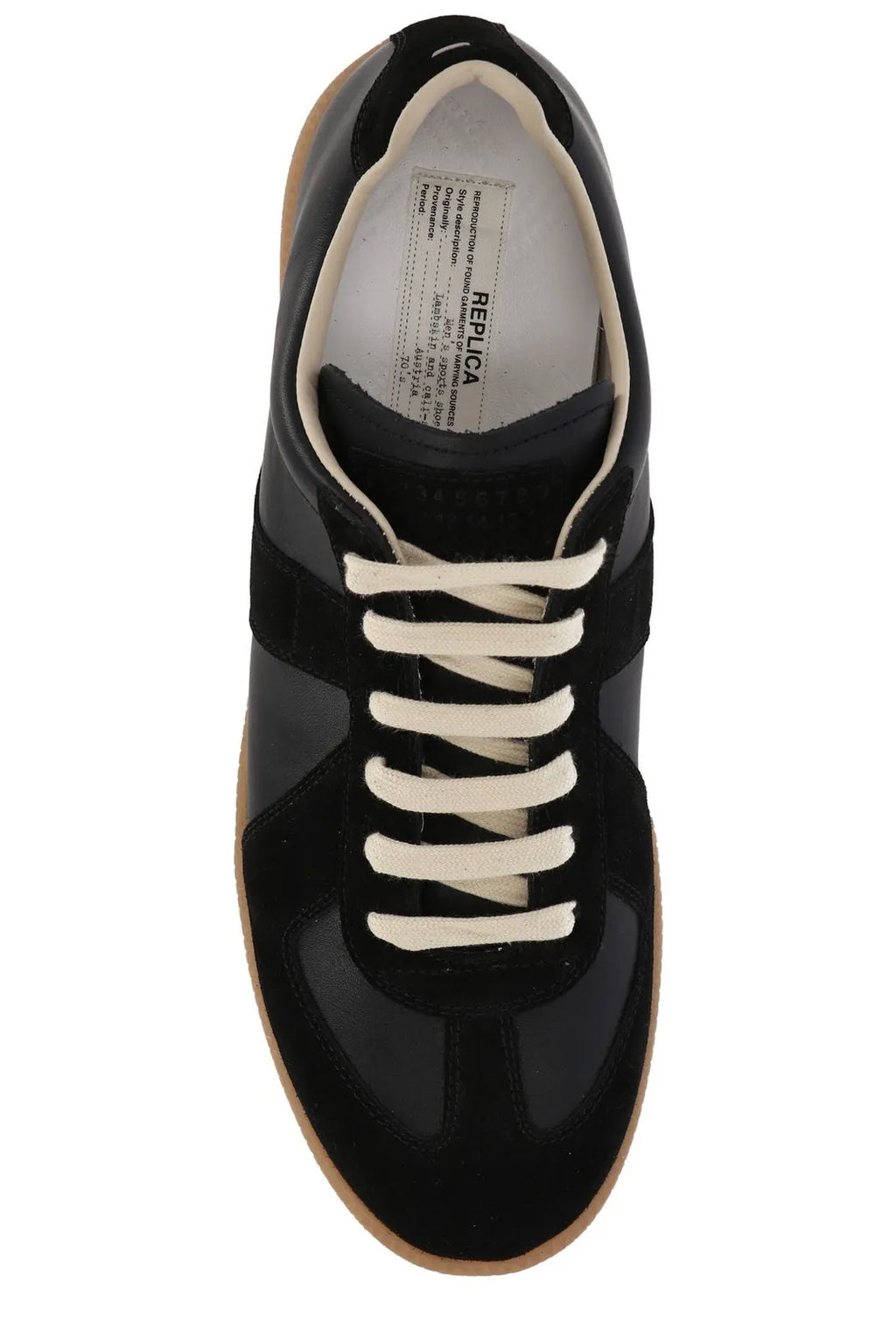 Maison Margiela Gats Low Top Sneaker — Black