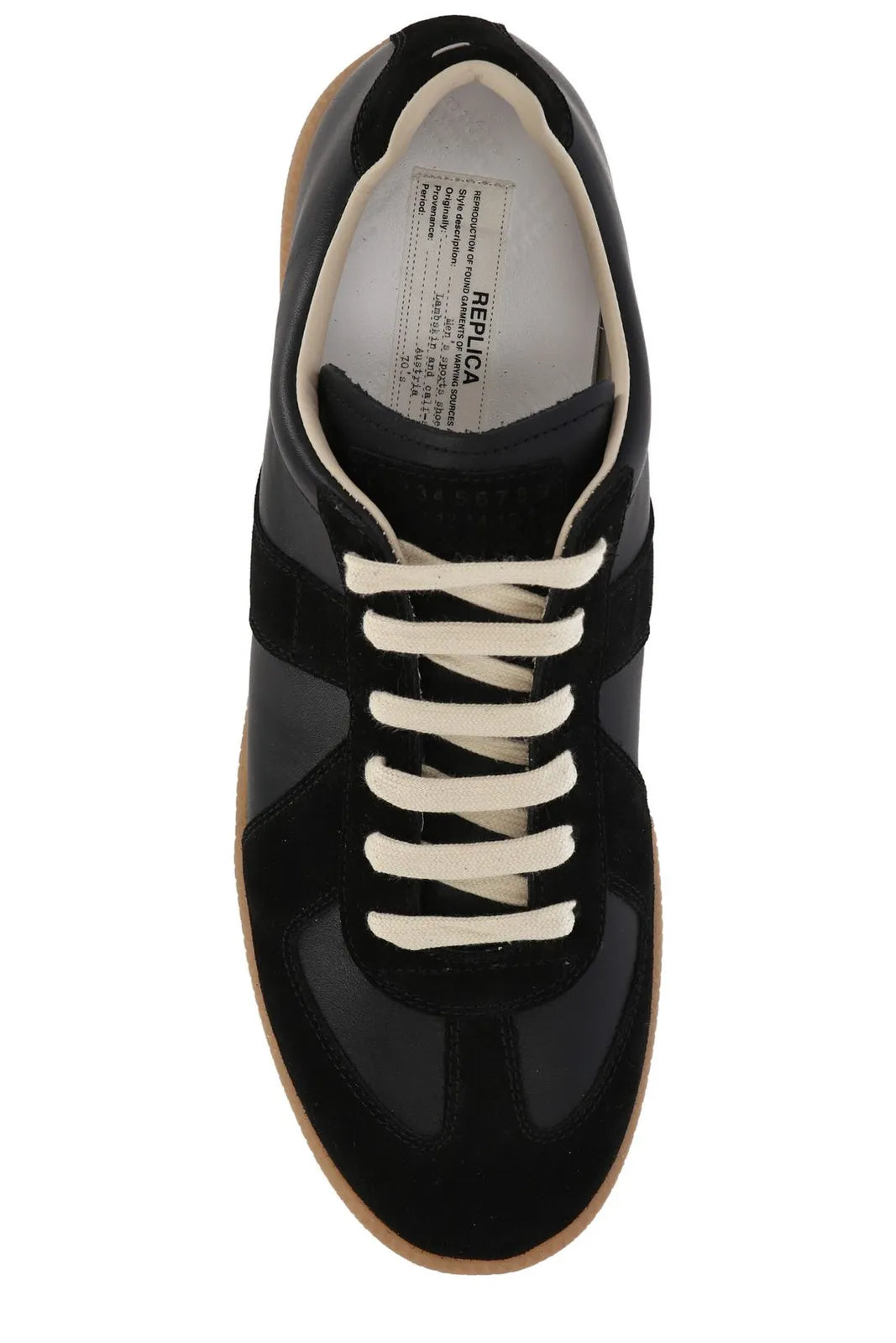 Maison Margiela Gats Low Top Sneaker — Black
