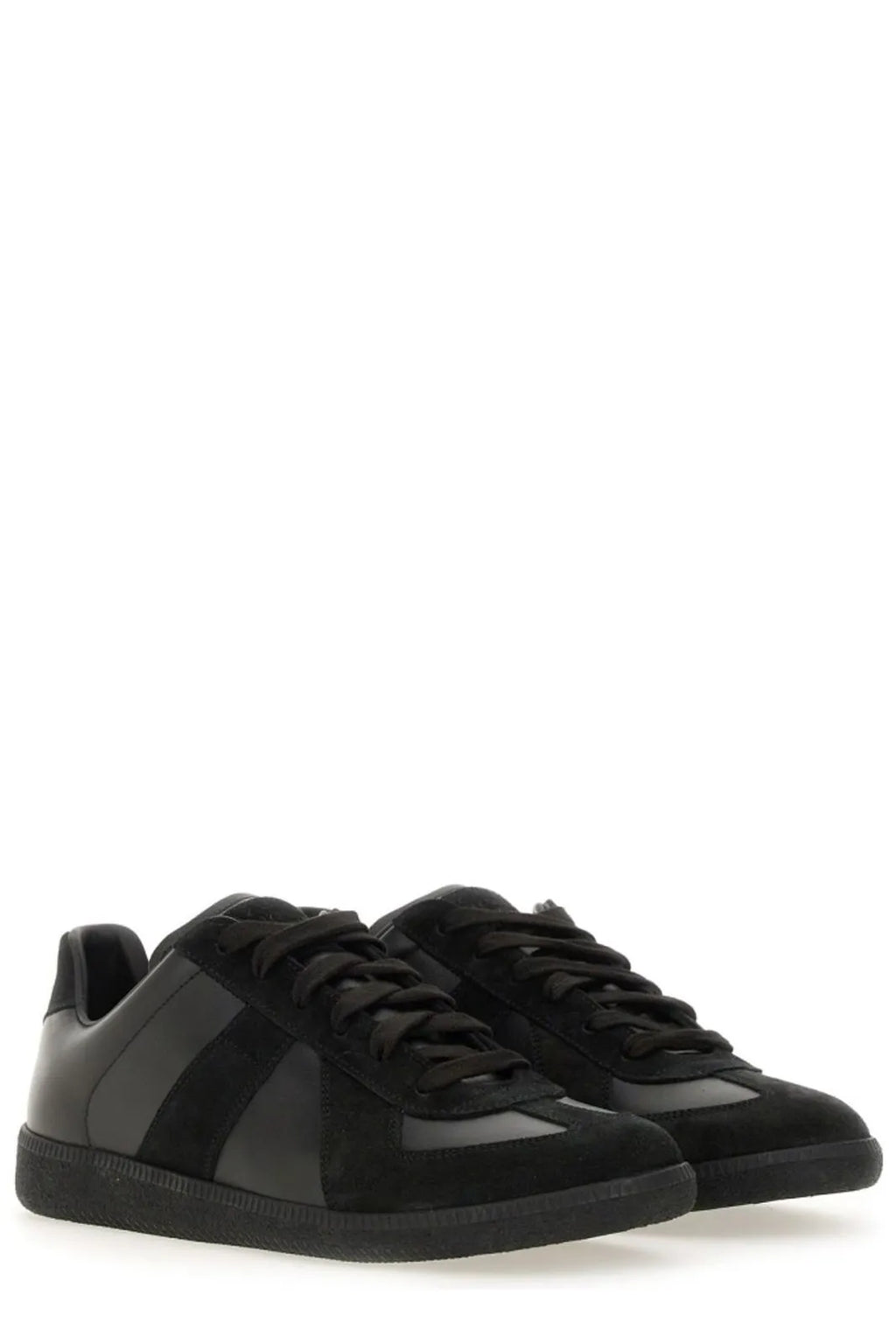 Maison Margiela Gats Low Top Sneaker — Black on Black