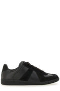 Maison Margiela Gats Low Top Sneaker — Black on Black